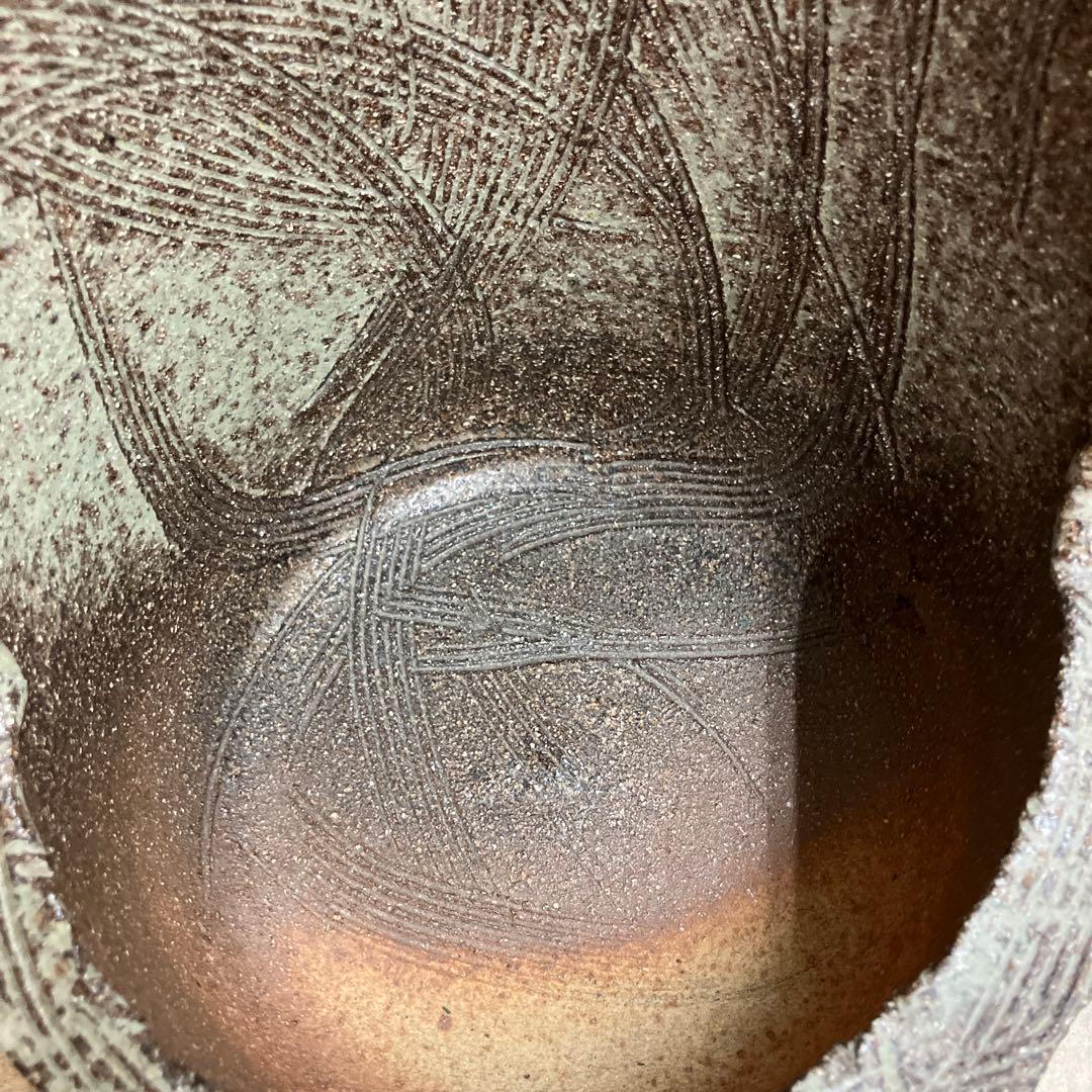 信楽焼手造り屏風花生け