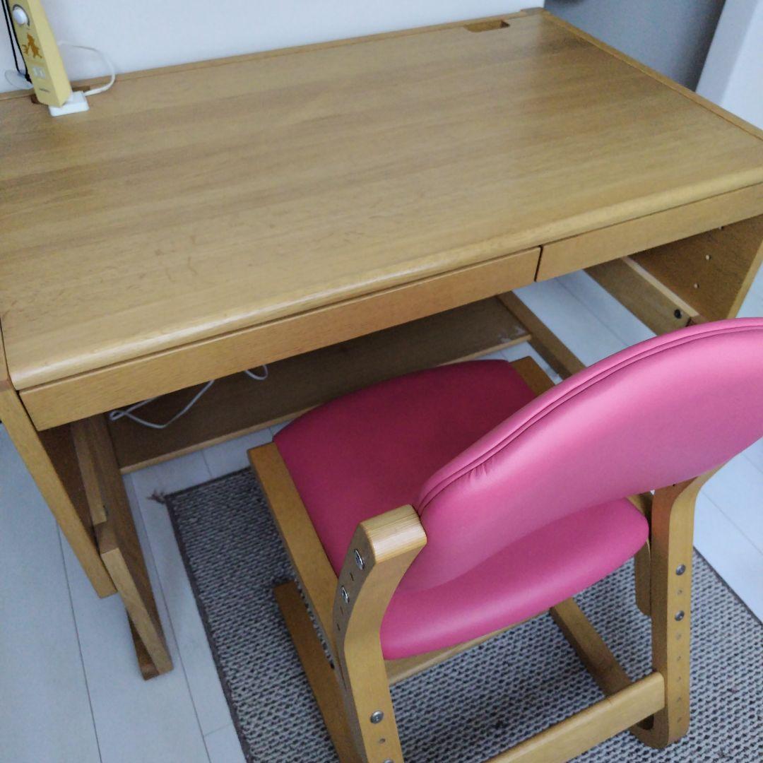 4/28まで日本製【椅子は別出品/同時購入お願いします】カリモク学習机