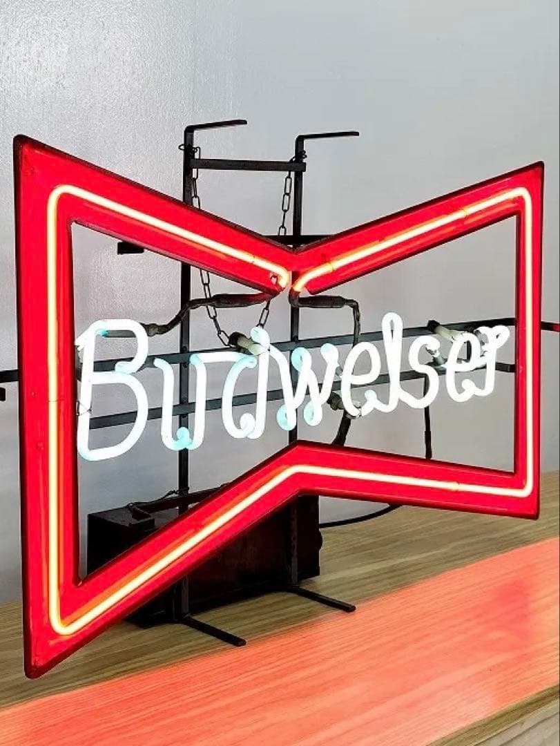 1989s Budweiser ネオン・サイン　製
