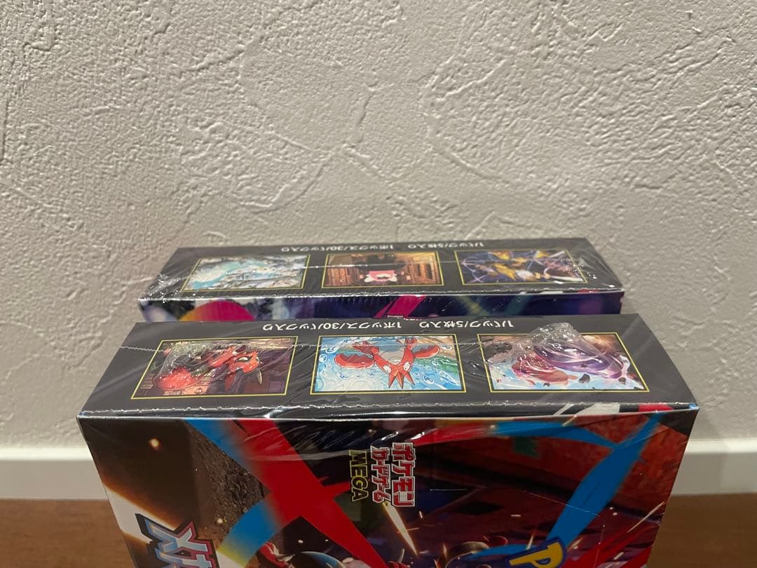 ポケモンカード　メガブレイブ　メガシンフォニア　BOX 新品　シュリンク付き