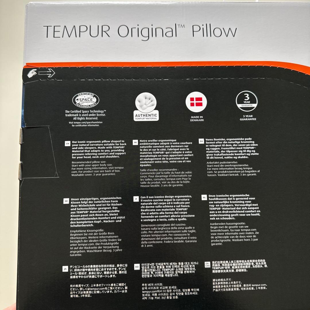 TEMPUR Original Pillow メモリーフォーム枕