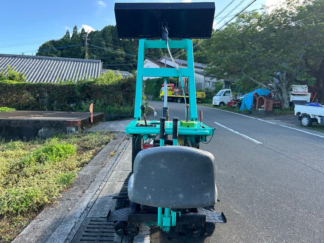 田中製作所ローダー6ps MST150 油圧ショベルミニローダー動画あり