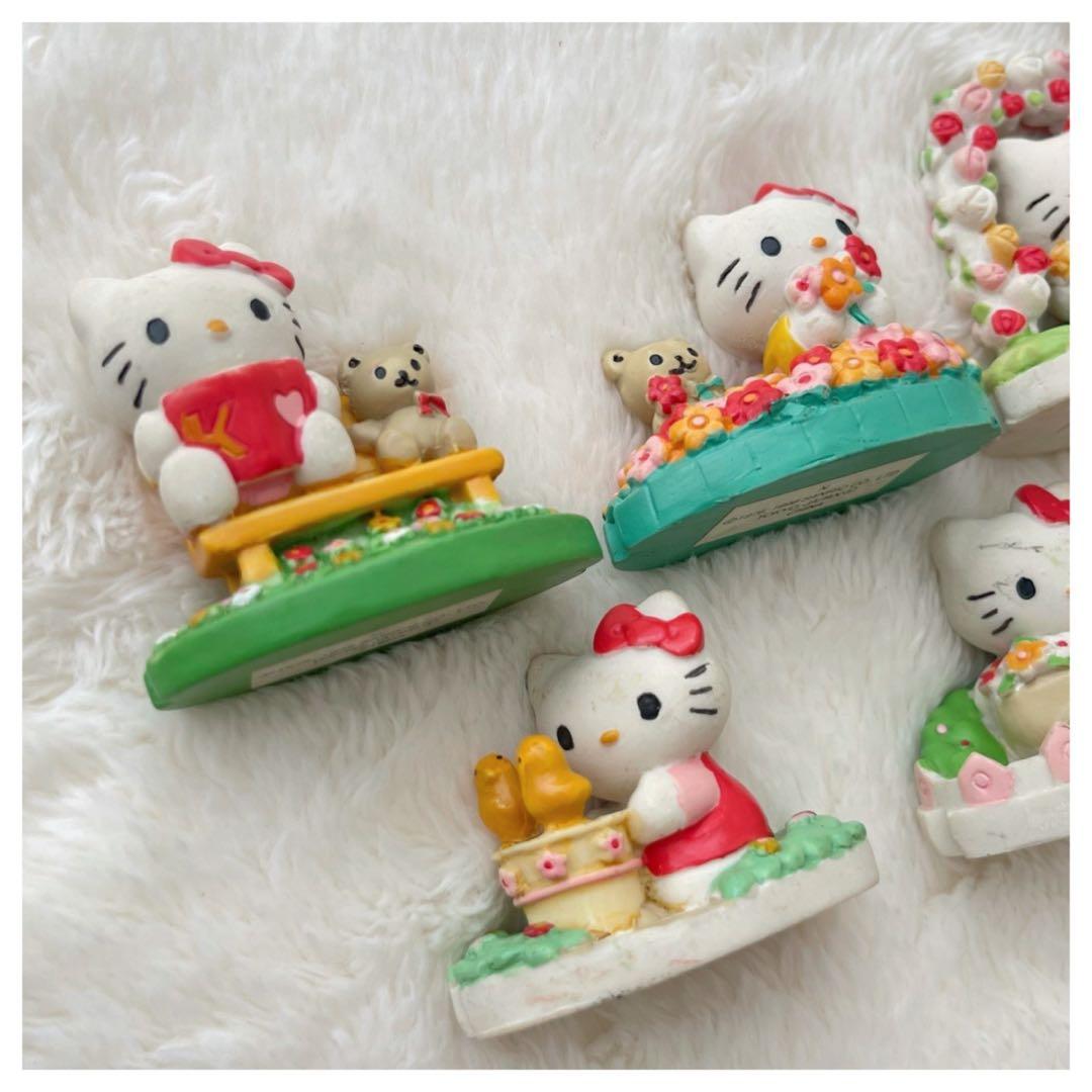 当時物 レア ハローキティ 陶器 置物 フィギュア まとめ売り 1998年製