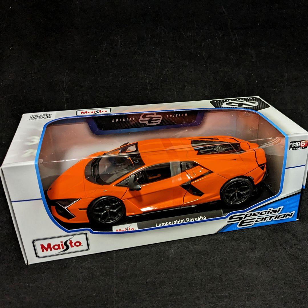 新品 マイスト ランボルギーニ レヴェルト Revuelto オレンジ 1:18
