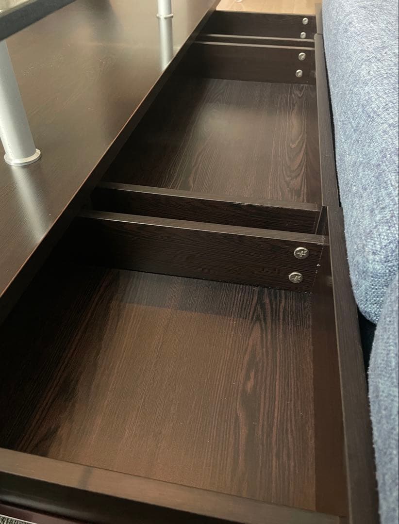 【年末値下げ】【送料込み】ニトリ　リビングガラステーブル