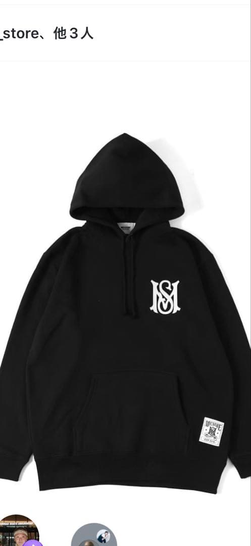 浜崎あゆみ MFC STORE フーディー パーカー ブラックS サイズ仙台限定