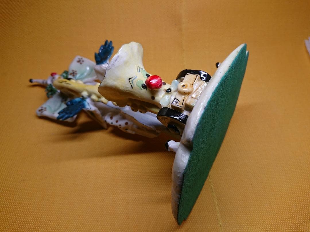 人形　ピエロ　彫像　オブジェ　置物　インテリア　工芸品　美術品　A1286