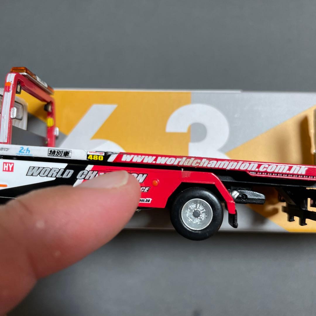 HINO300 world champion flatbed tow truck - メルカリ