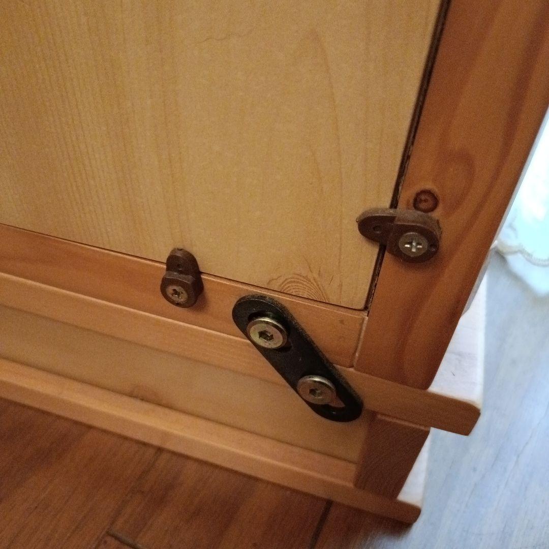 木製 3面鏡 ドレッサー　大きめ　高さ50㌢程　カントリーナチュラル