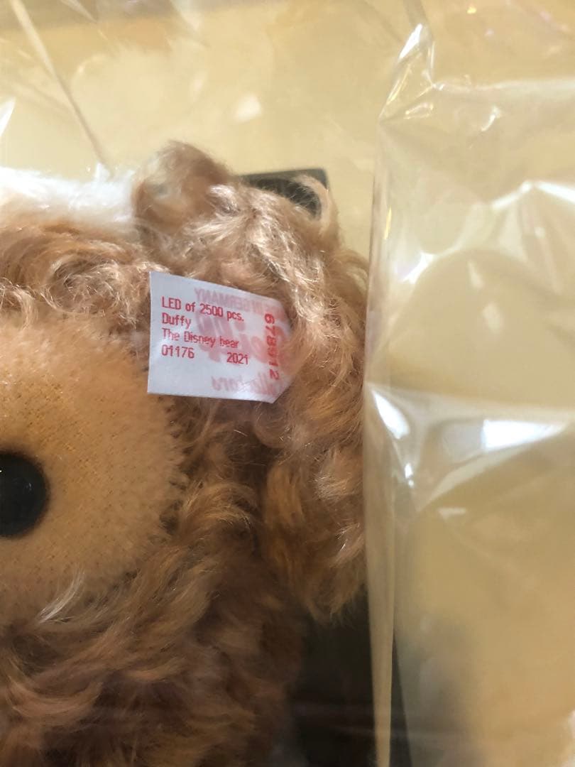 新品　ディズニーシー　20周年　2500限定　ダッフィー　シュタイフ　テディベア