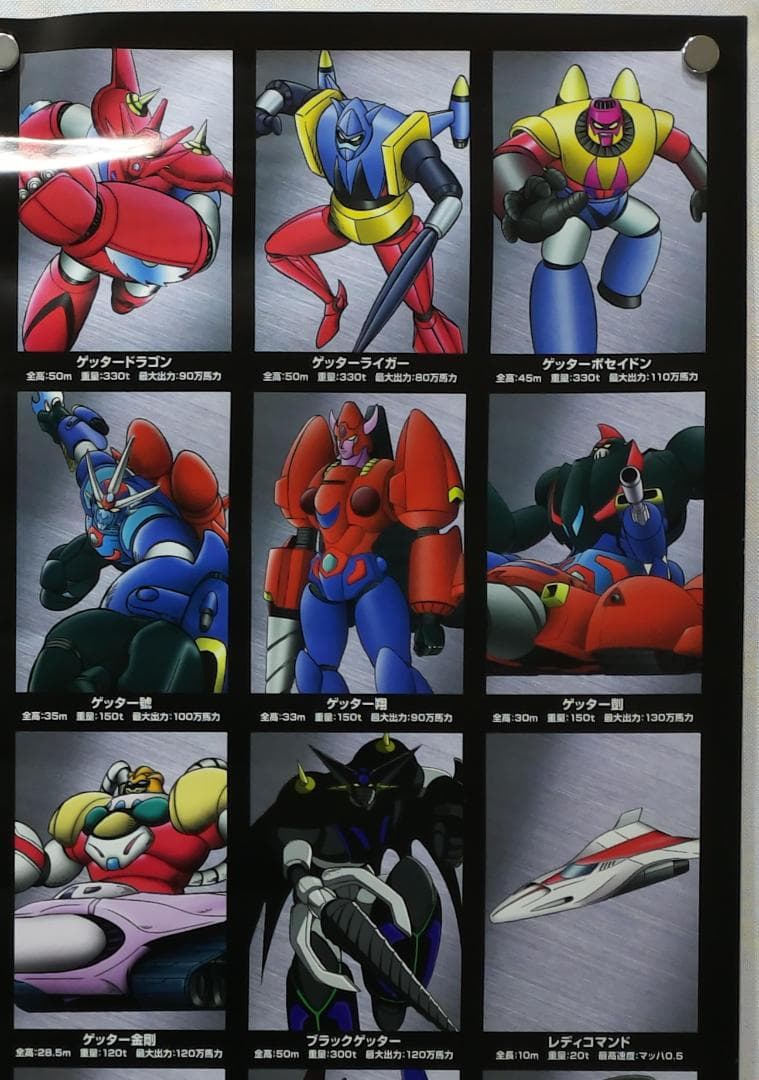 ゲッターロボ B2 ポスター - メルカリ