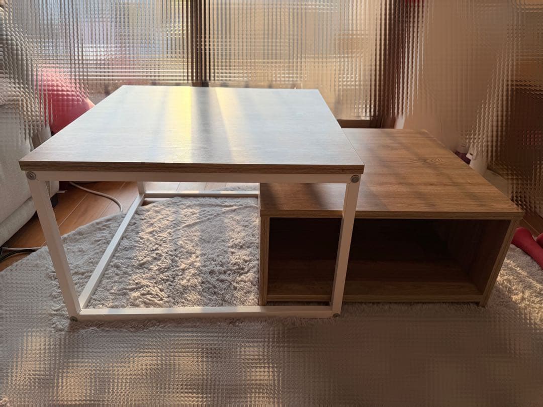 LOWYA ネストセンターテーブル/ローテーブル(送料込み)