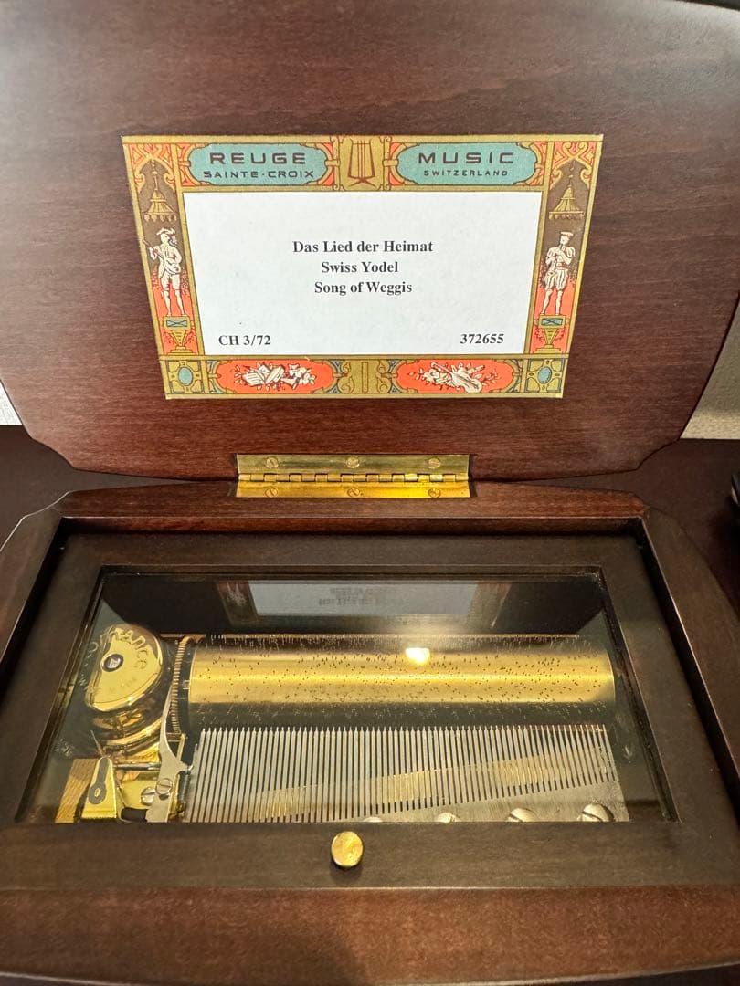 リュージュ 72弁スイスヨーデル他 レア曲