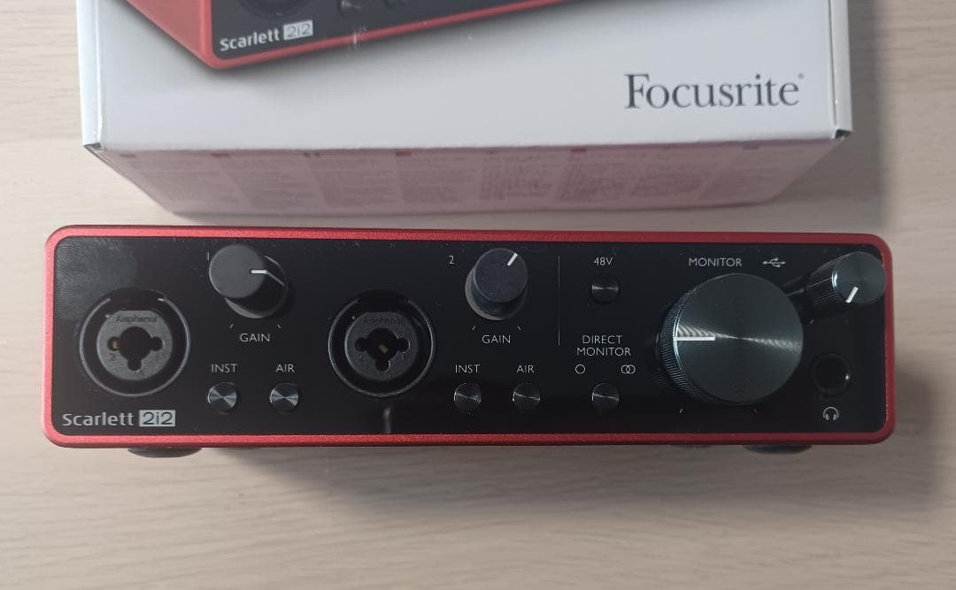 DTM・DAW FOCUSRITE Scarlett 2i2 3rd Gen
