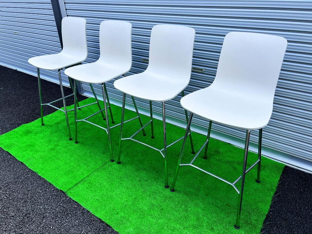 vitra./ヴィトラ ×4脚 HAL STOOL(ハル スツール ミディアム)