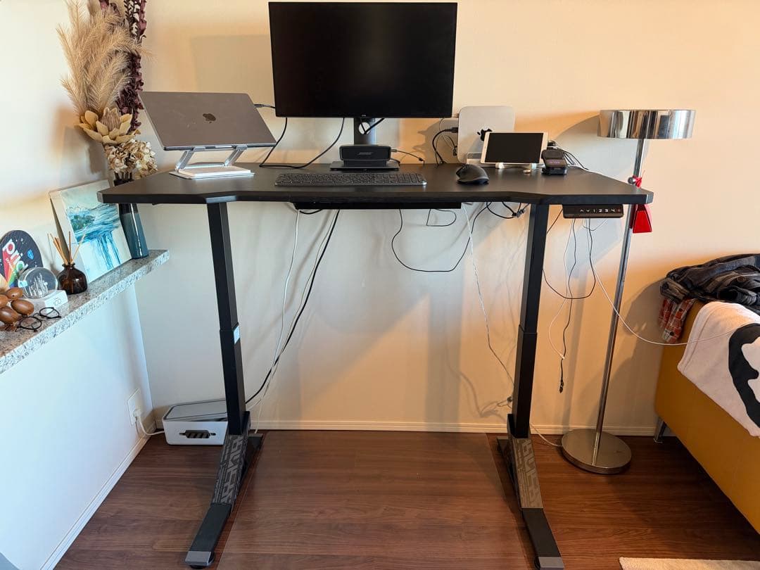 IKEA UPPSPEL 電動昇降デスク 120cm×80cm