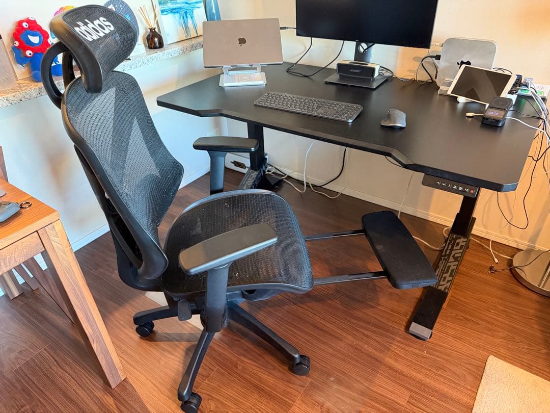 IKEA UPPSPEL 電動昇降デスク 120cm×80cm