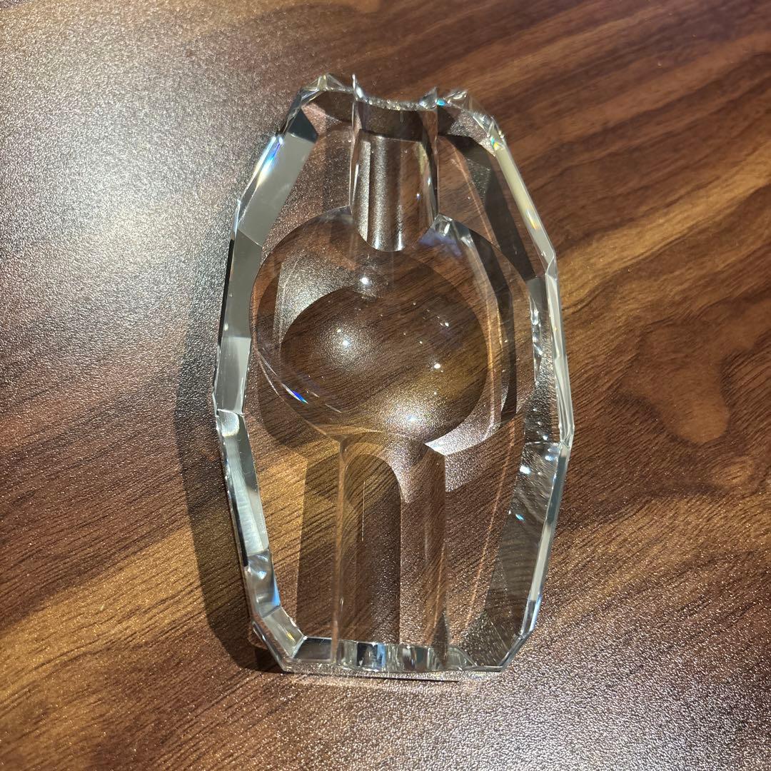 灰皿　葉巻　クリスタル　シガー