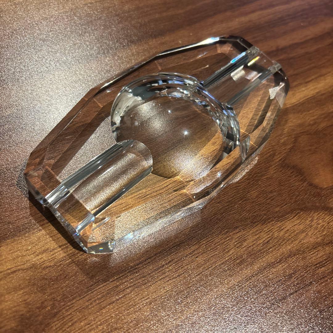 灰皿　葉巻　クリスタル　シガー