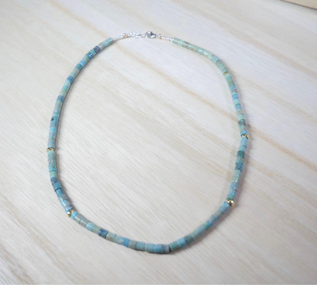 一点物 ALBATA（アルバタ）ネックレス ターコイズ 天然石 ユニセックス