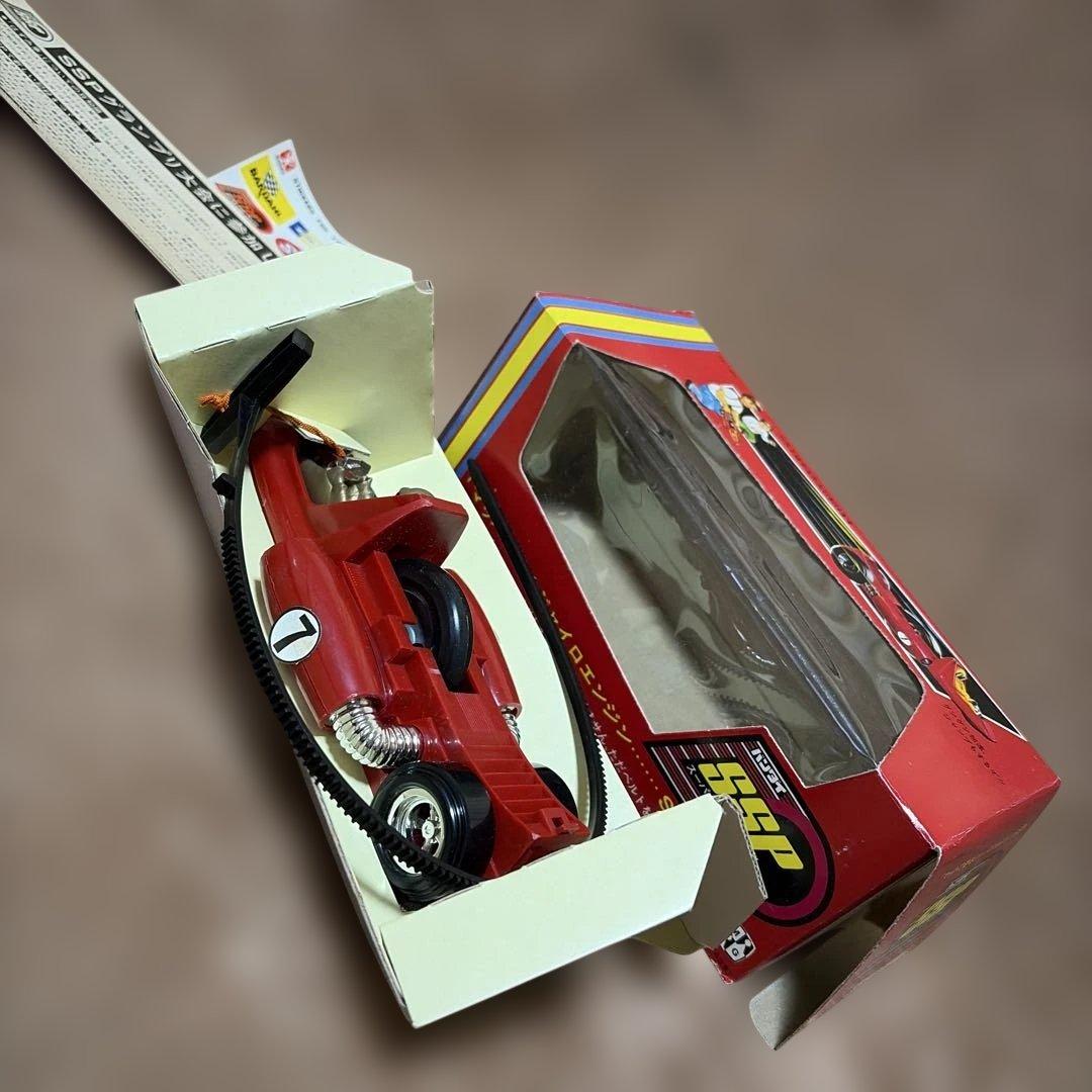 昭和 旧バンダイにっこり顔バンザイマーク BANDAI スーパーソニック