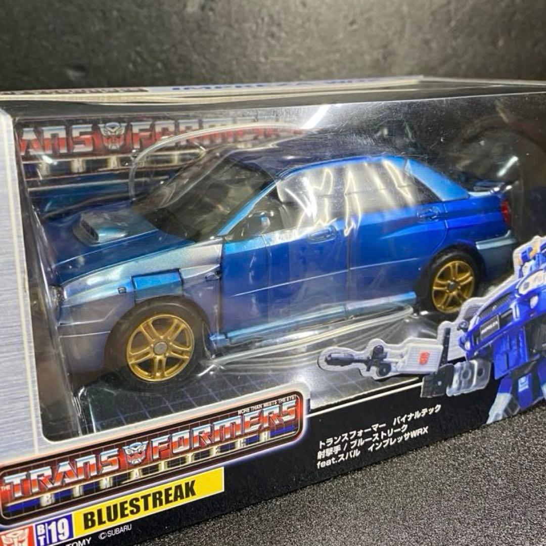 未開封品 ブルーストリーク トランスフォーマーバイナルテック インプレッサWRX