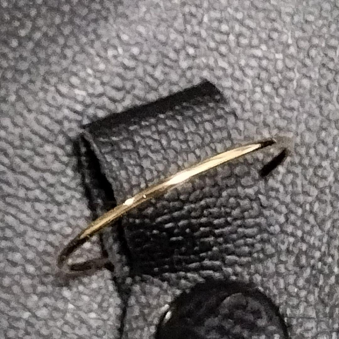 ゴールドシンプルリング 0.41g