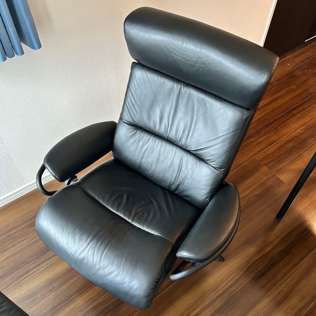 Stressless® レザーリクライニングチェア（チェアのみ）