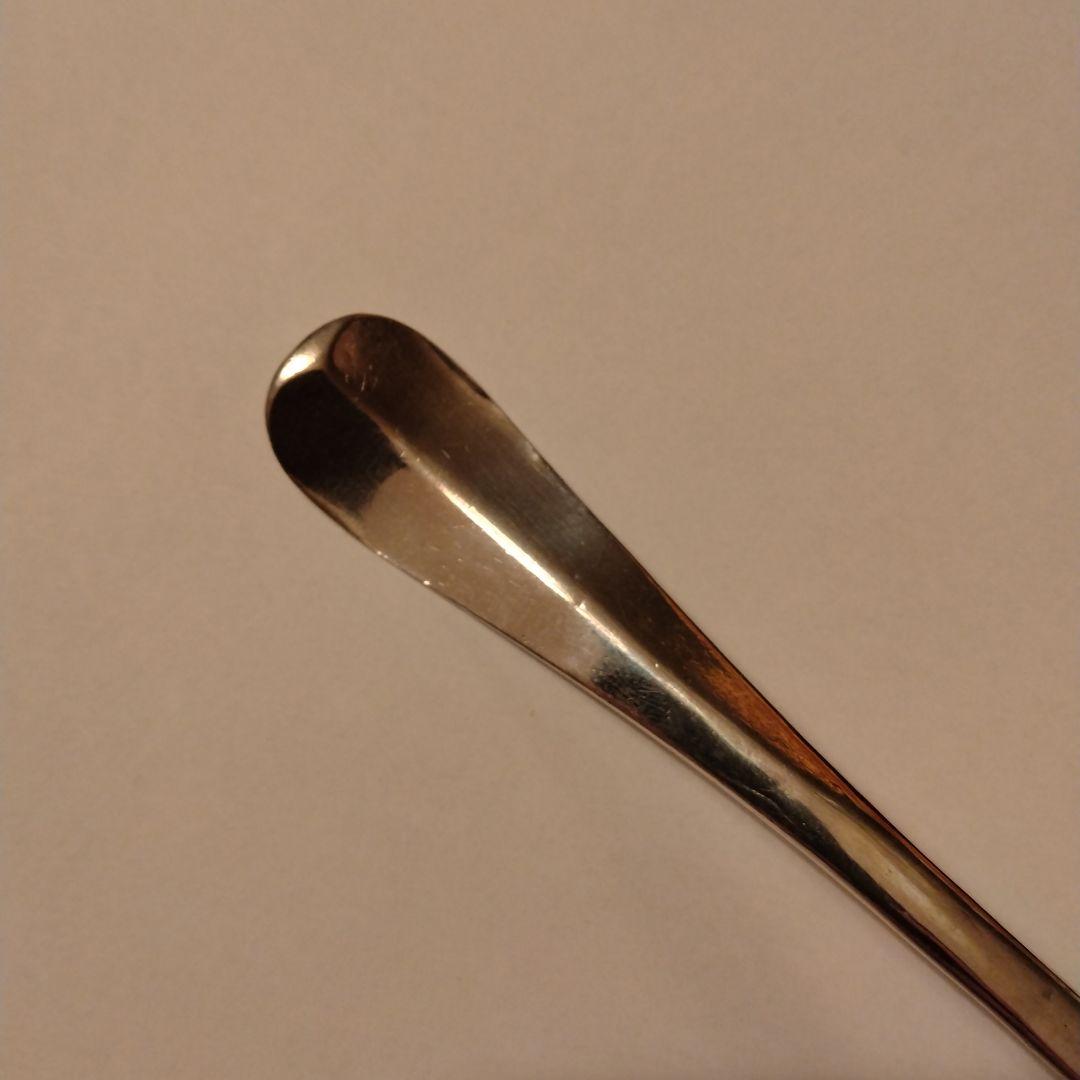 最終値下げ　イギリス　1730年　純銀テーブルスプーン　ハノベリアン