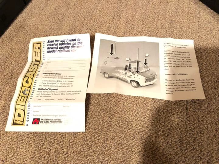 1974 シェビーバン 1/16 ミニカー - メルカリ