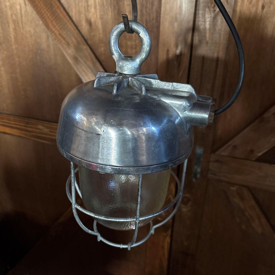 インダストリアル　ビンテージ　ランプ　1121