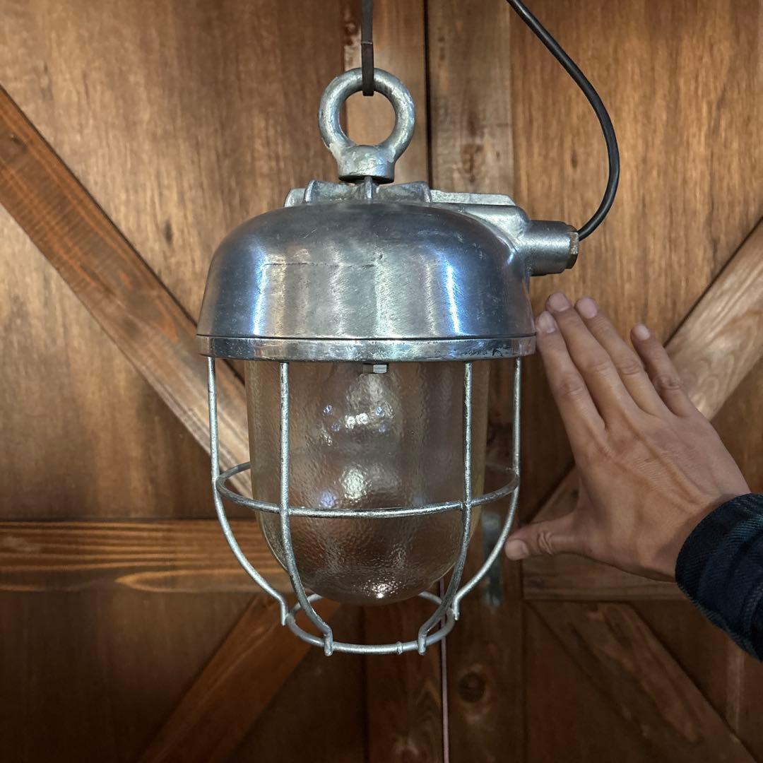 インダストリアル　ビンテージ　ランプ　1121