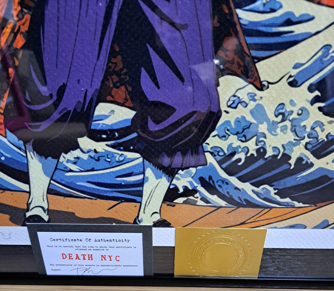 DEATH NYC ポスター バットマン JOKER ジョーカー 葛飾北斎 額