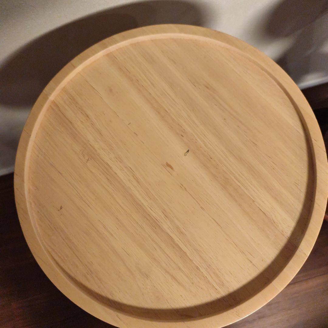 hanaさん専用　木製円形スピンチェア　2色セット　ハイタイプ