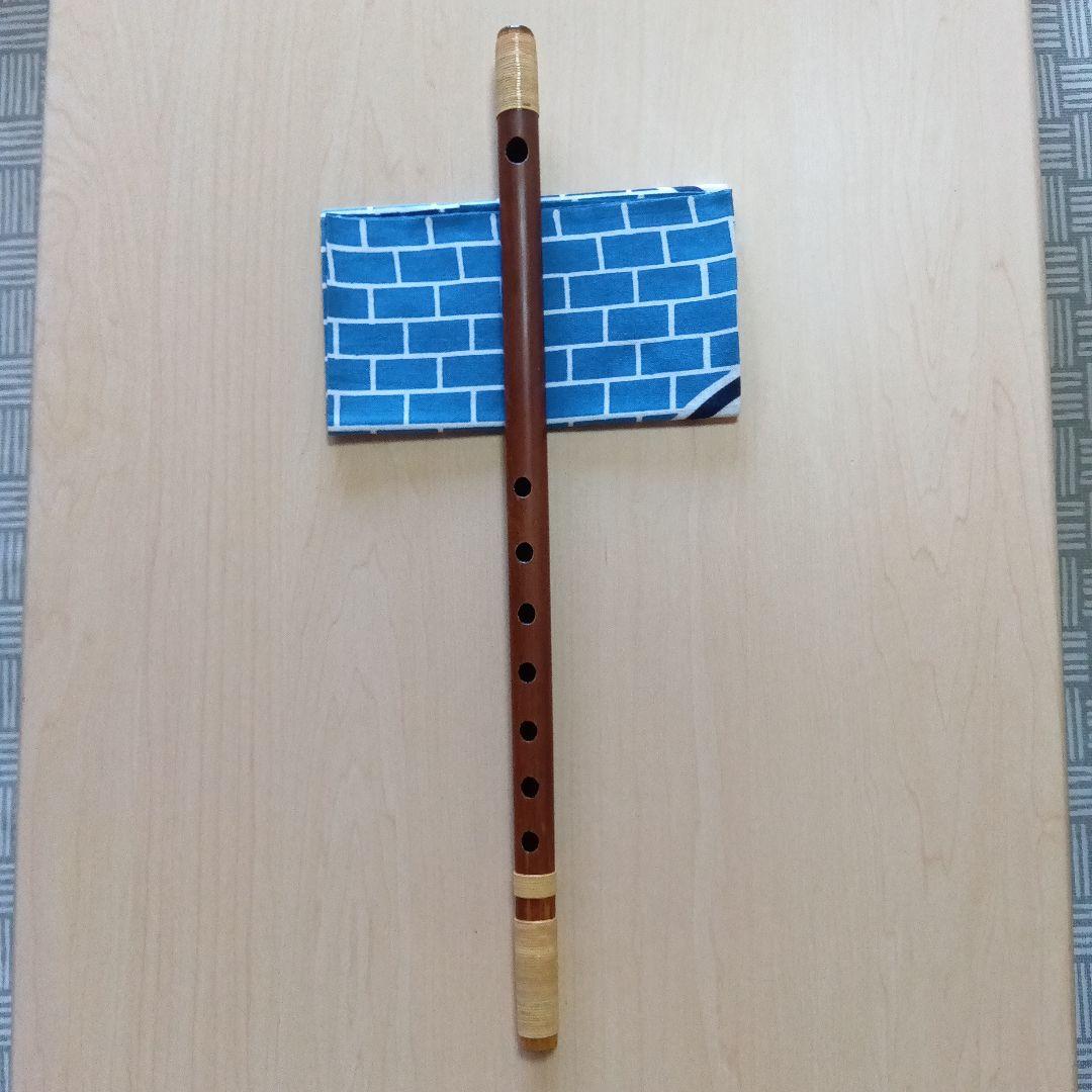 《ちおまま》♥囃子用(タイプ③)・イブシ竹の四本調子・細目篠笛(女性向き)