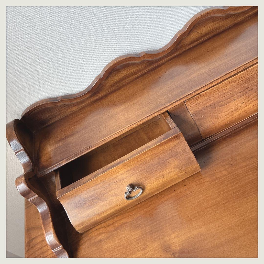 スペインヴィンテージ　バロッサバレンティ　ライティングデスク　背面も綺麗！