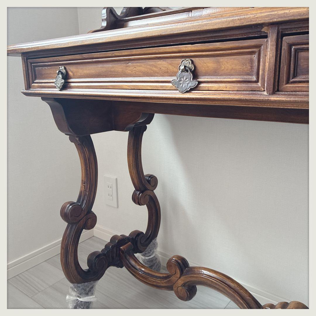 スペインヴィンテージ　バロッサバレンティ　ライティングデスク　背面も綺麗！