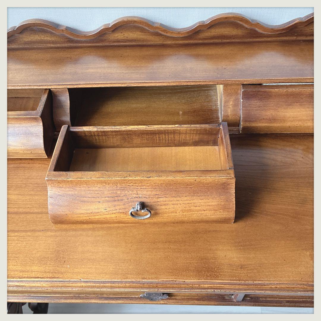 スペインヴィンテージ　バロッサバレンティ　ライティングデスク　背面も綺麗！