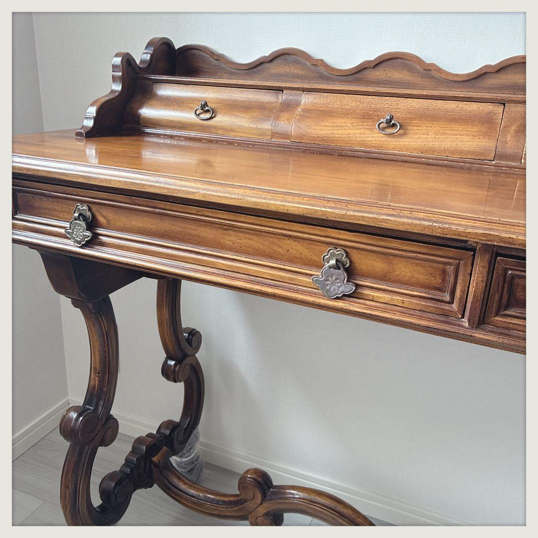 スペインヴィンテージ　バロッサバレンティ　ライティングデスク　背面も綺麗！