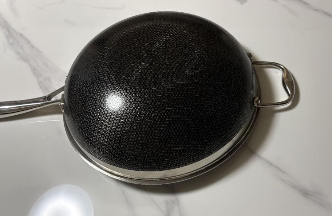 HexClad ハイブリッド 中華鍋 30cm