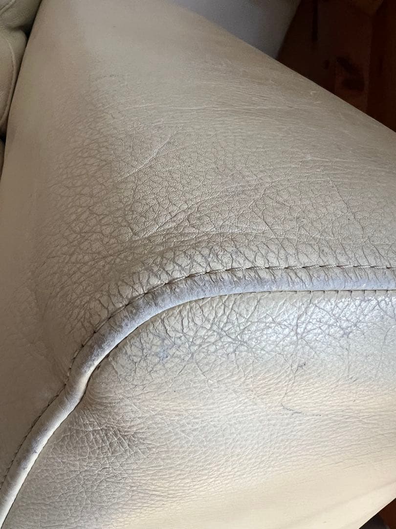 BoConcept 北欧デザイン　ホワイトレザー ソファ