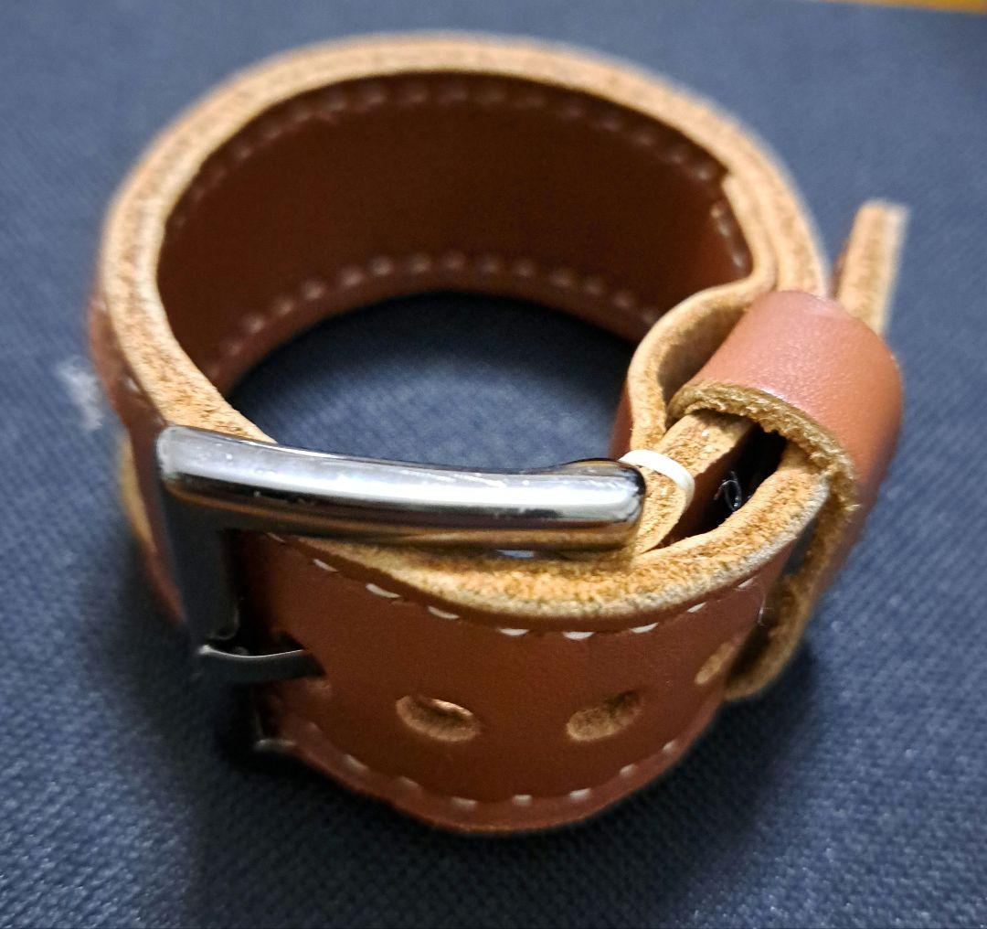 レザーブレスレット 鬼会 おにだまり 和柄