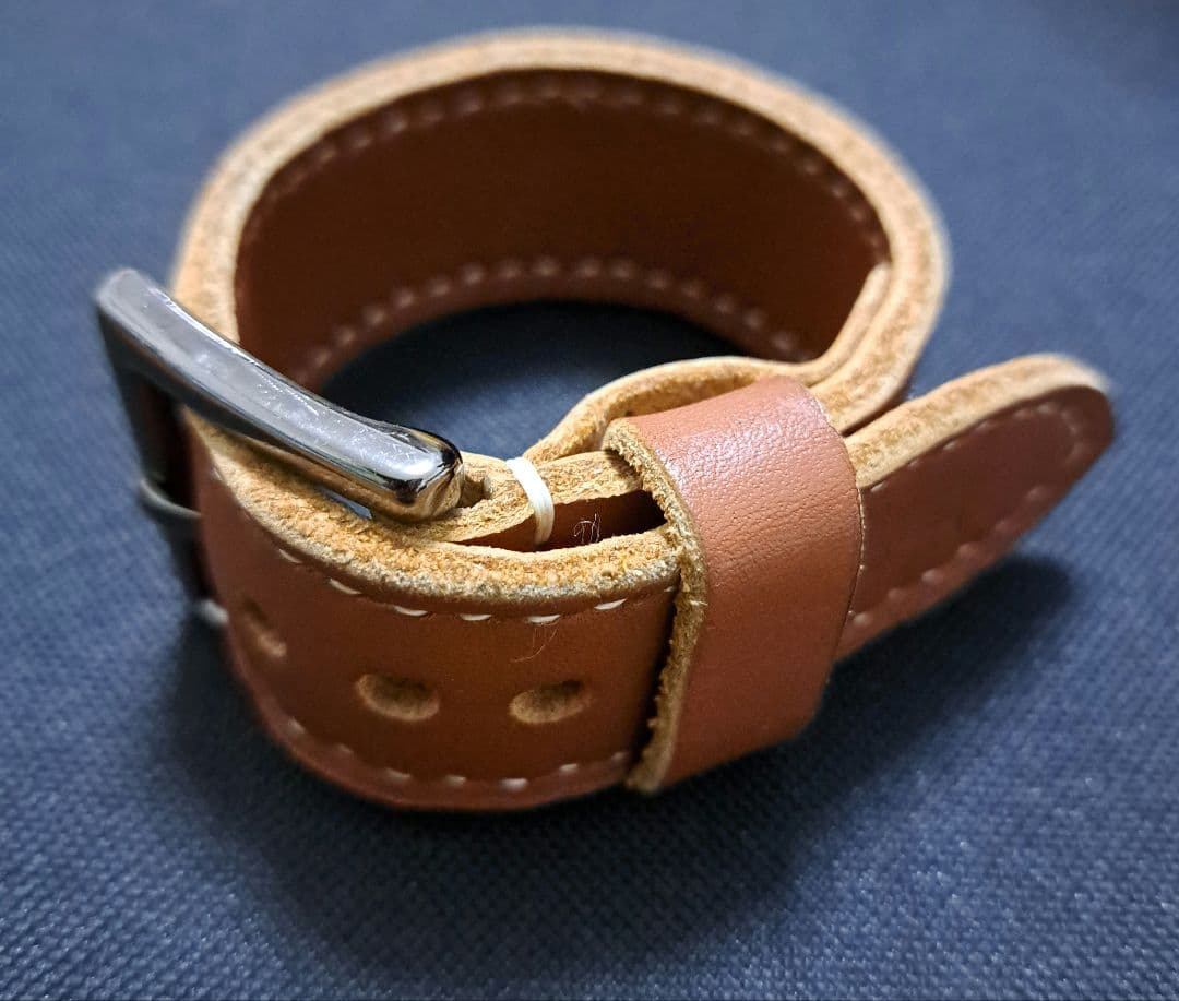 レザーブレスレット 鬼会 おにだまり 和柄