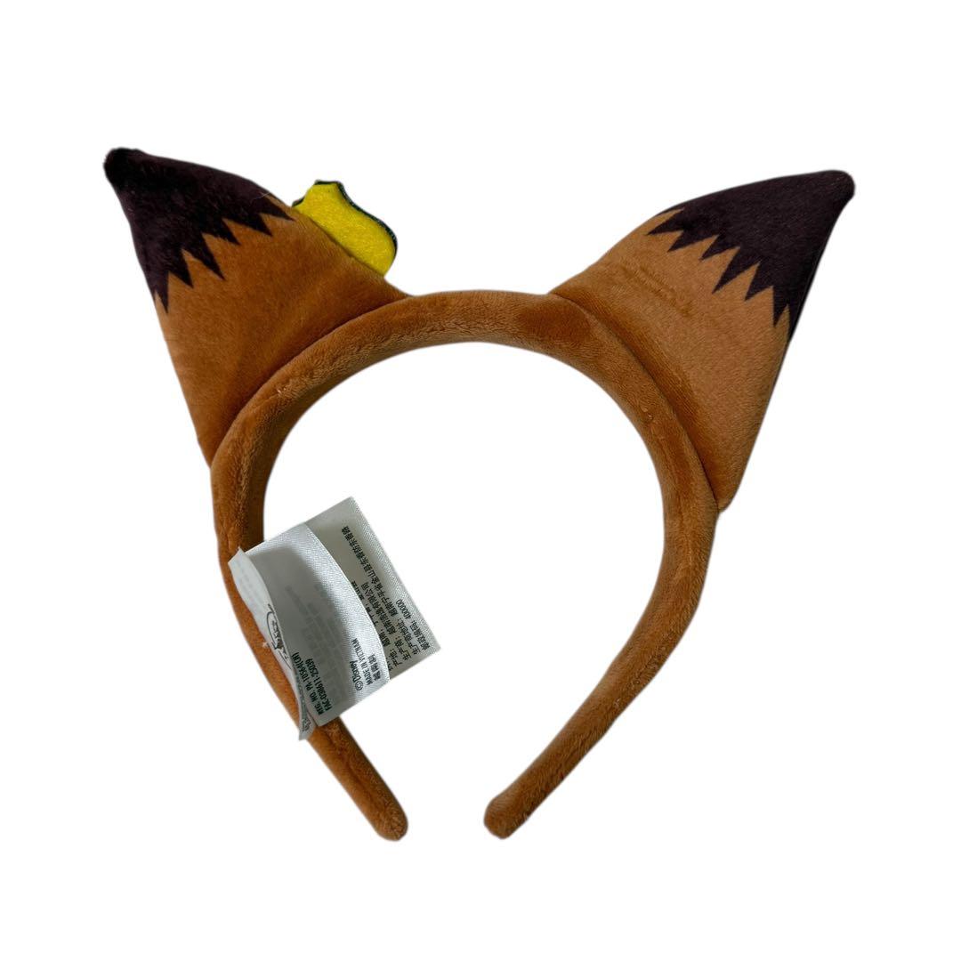 美品】上海ディズニー ズートピア ニック＆ジュディ カチューシャ 2点