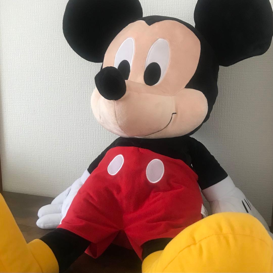 新品未使用】 ミッキーマウス 【MD】 ふわふわくたっと 超超BIG