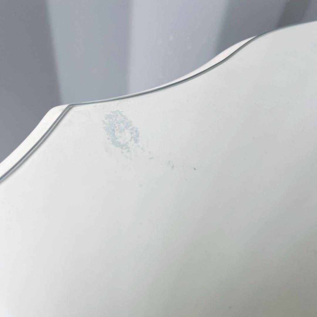 取付無料！姫系猫脚アンティーク ロココ調マホガニー材ガラス円形センターテーブル✨