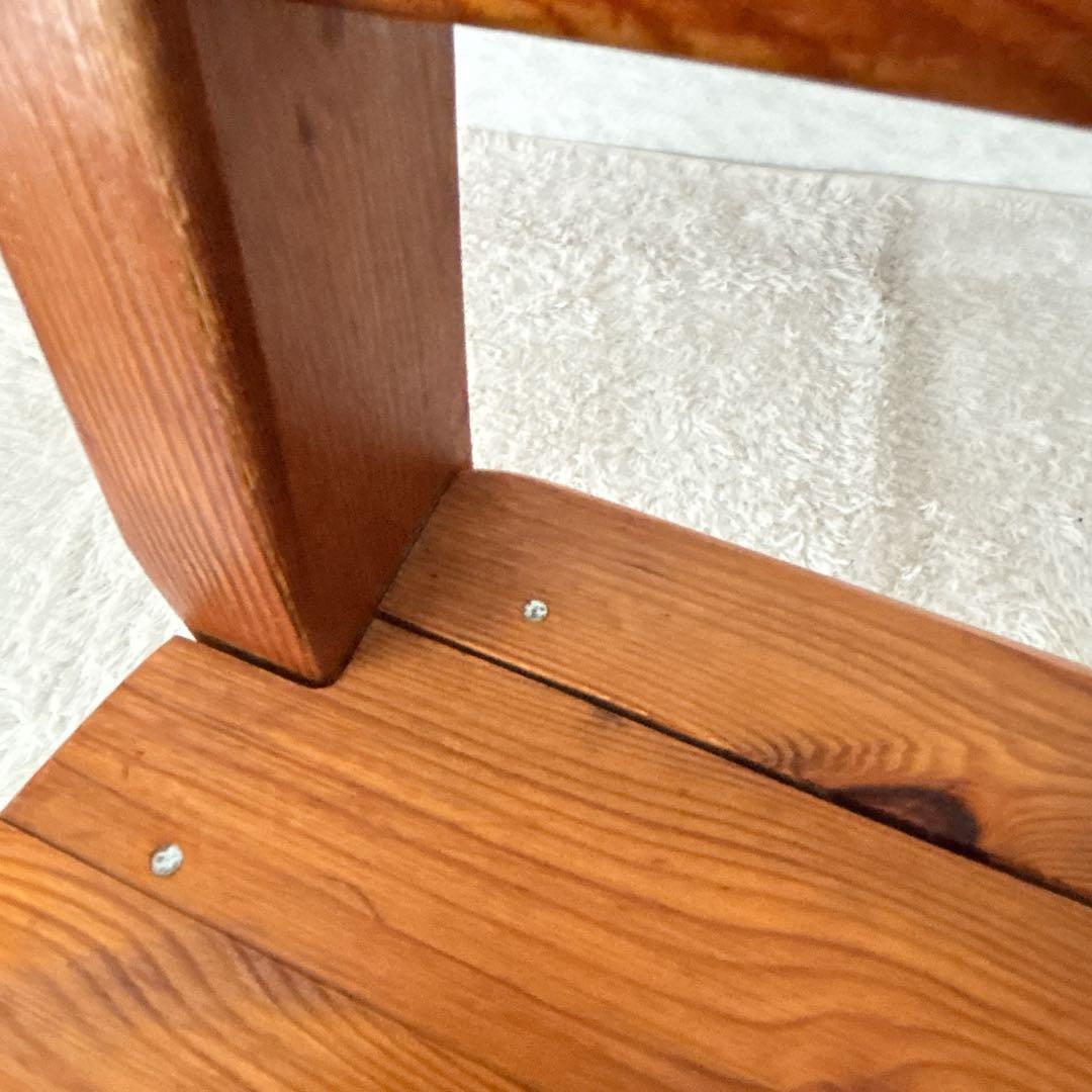 難有り】カントリー パイン材　天然木　椅子　ダイニングチェア