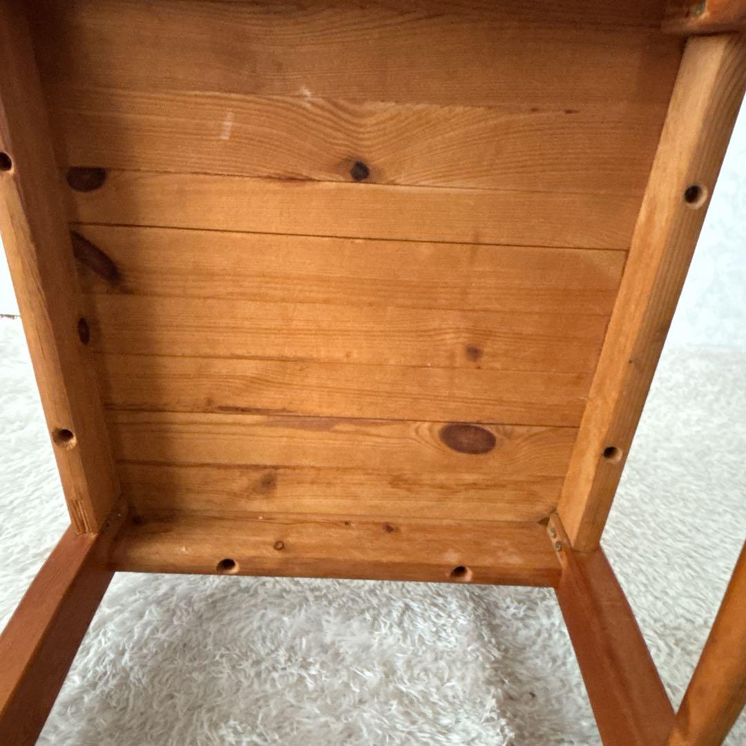 難有り】カントリー パイン材　天然木　椅子　ダイニングチェア