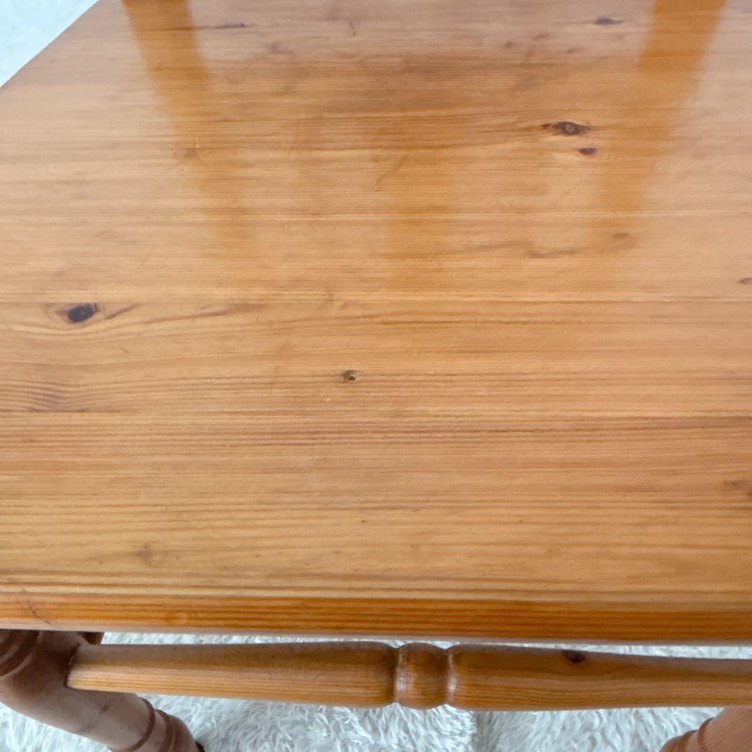 難有り】カントリー パイン材　天然木　椅子　ダイニングチェア