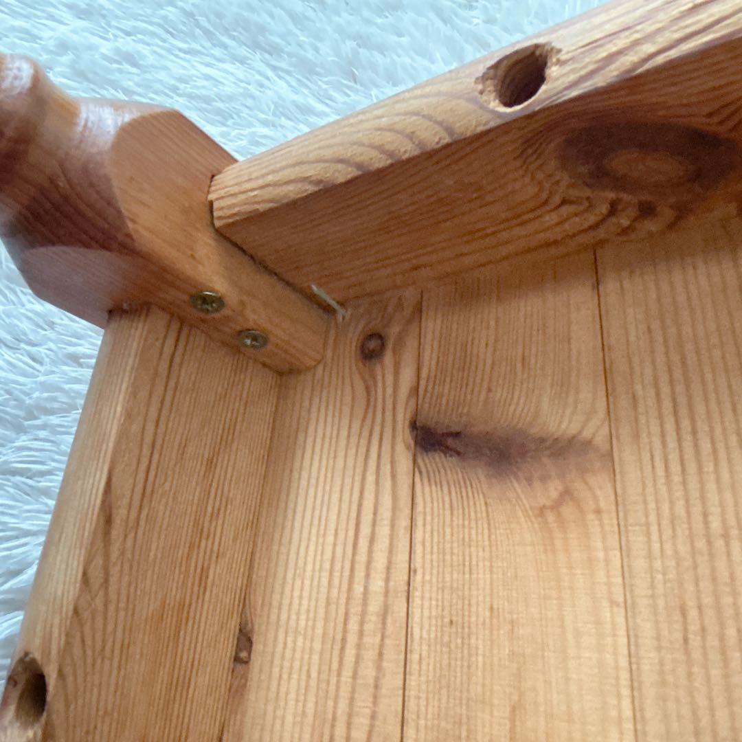 難有り】カントリー パイン材　天然木　椅子　ダイニングチェア